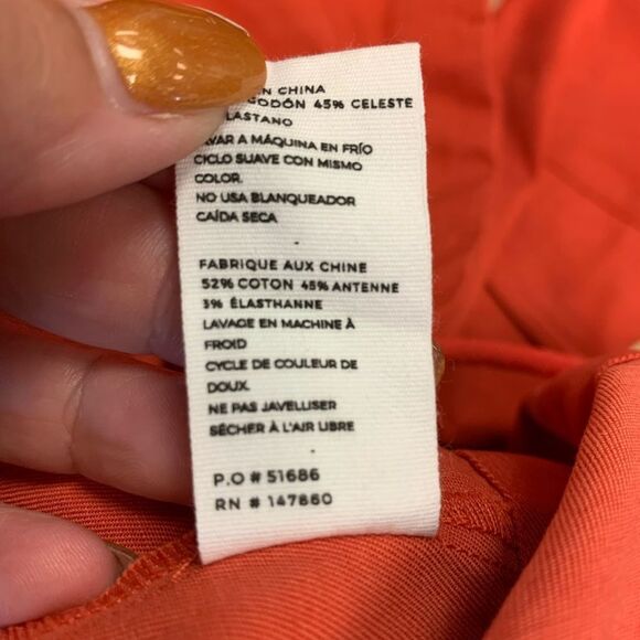 Comune Nori Orange Canvas Jacket sz M NWT - Picture 7 of 7